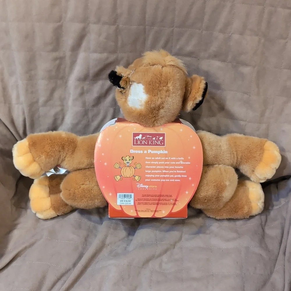 Disney The Lion King Dress a Pumpkin Simba Y2K